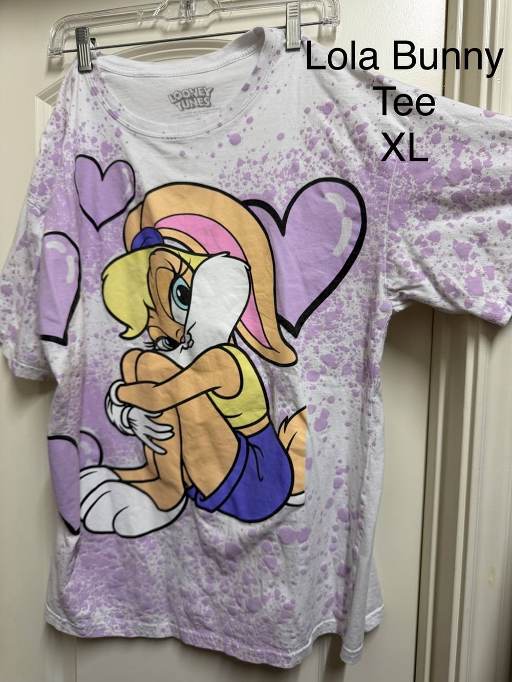 Warner Bros. Lola Bunny Lavender Graphic Tee - Womens XL